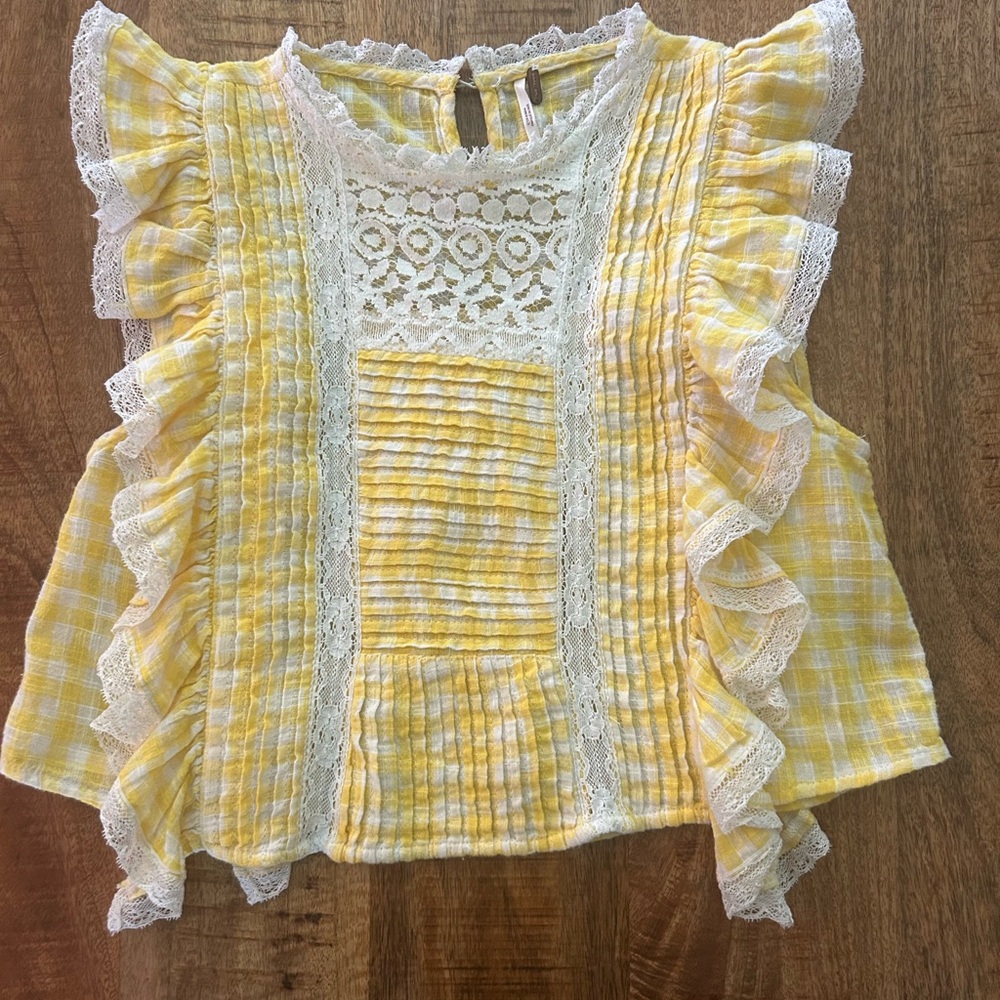 🌼 Rare Free People Blouse XS 🌼